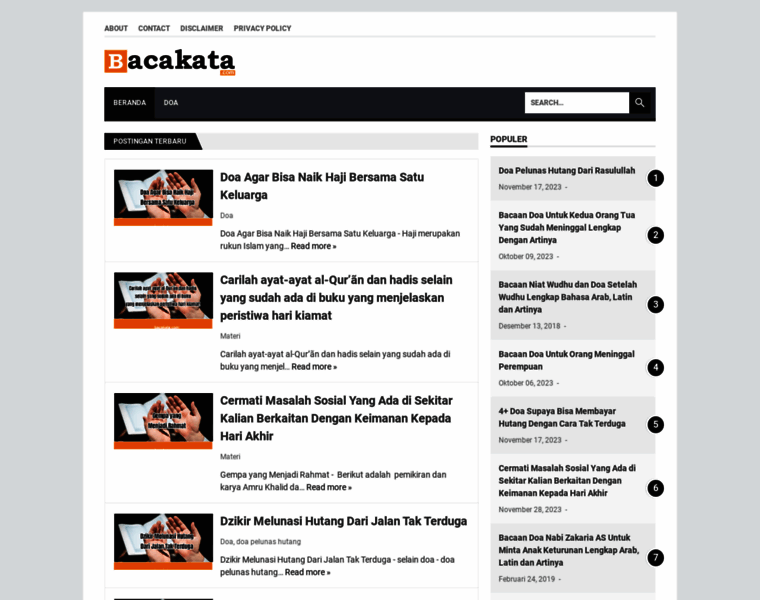 Bacakata.com thumbnail