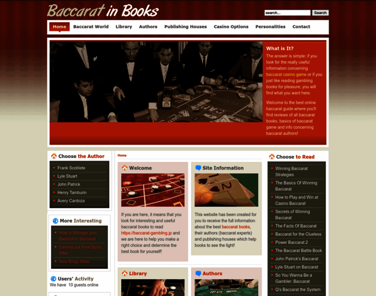 Baccaratinbooks.com thumbnail
