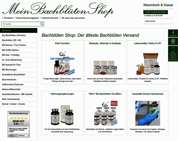 Bachblueten-discount.com thumbnail