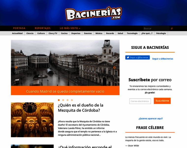Bacinerias.com thumbnail