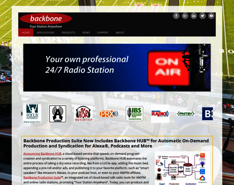 Backbonebroadcast.com thumbnail Backbonebroadcast.com thumbnail
