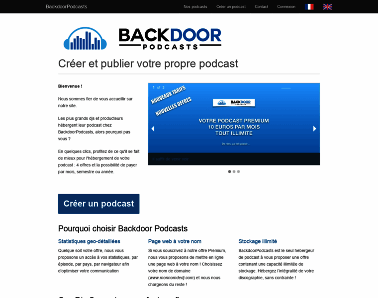 Backdoorpodcasts.com thumbnail