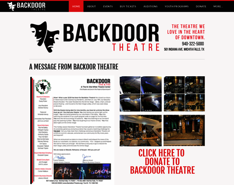 Backdoortheatre.org thumbnail