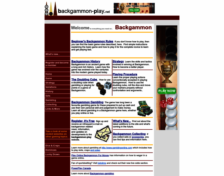 Backgammon-play.net thumbnail