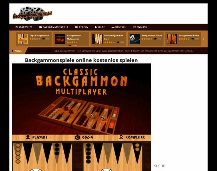 Backgammononline.eu thumbnail