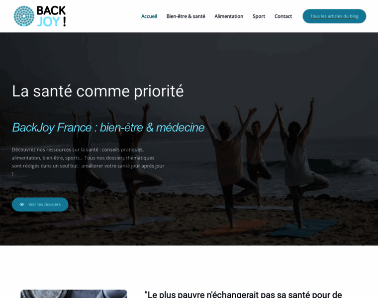 Backjoy-france.fr thumbnail