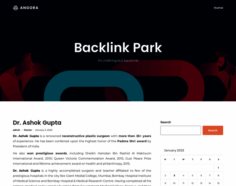 Backlinkpark.com thumbnail