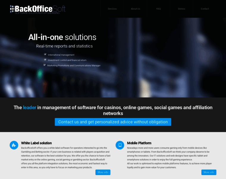 Backofficesoft.com thumbnail