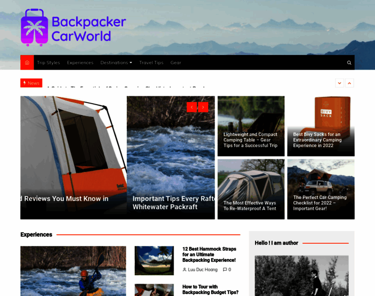 Backpackercarworld.com thumbnail
