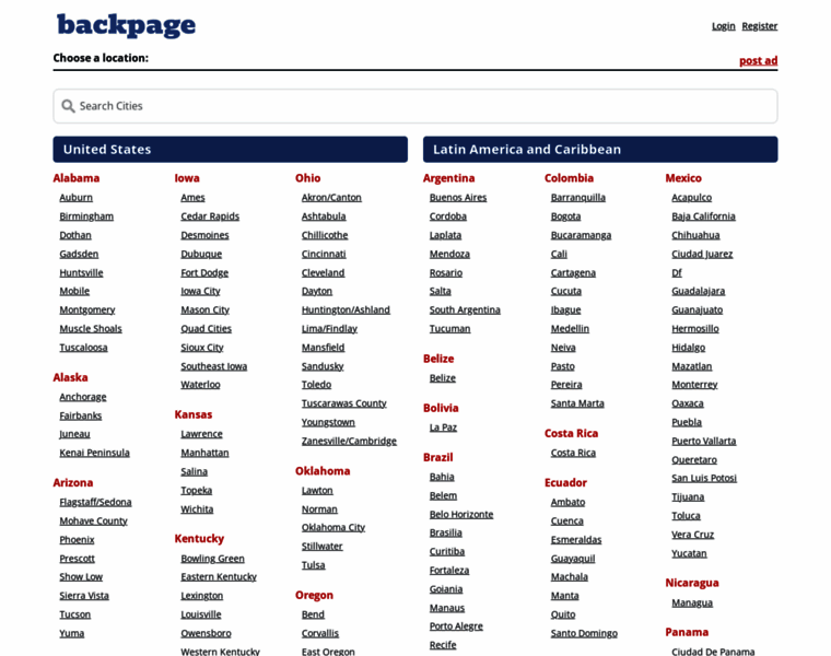 Backpage.cx thumbnail