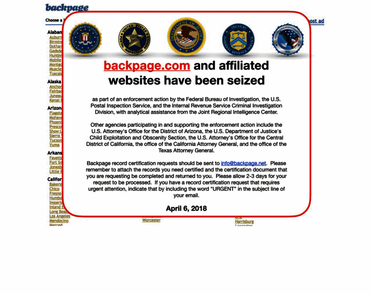 Backpage.net thumbnail