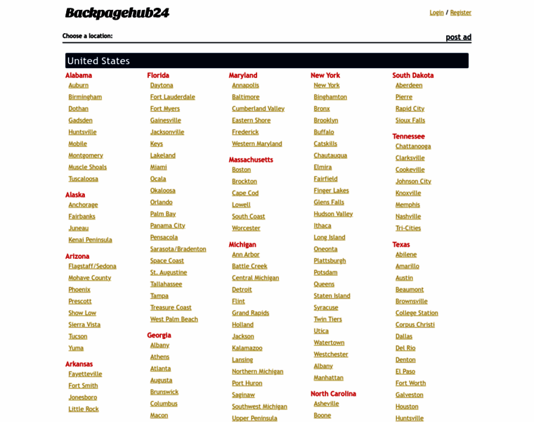 Backpagehub24.com thumbnail