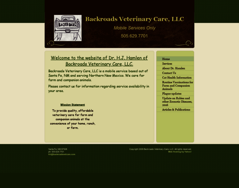 Backroadsvetcare.com thumbnail