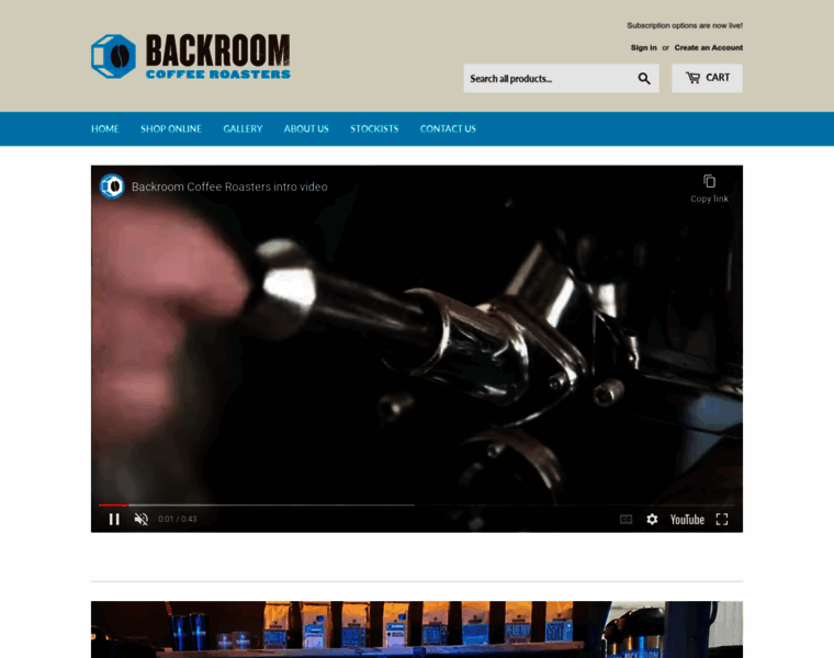Backroomcoffeeroasters.com thumbnail