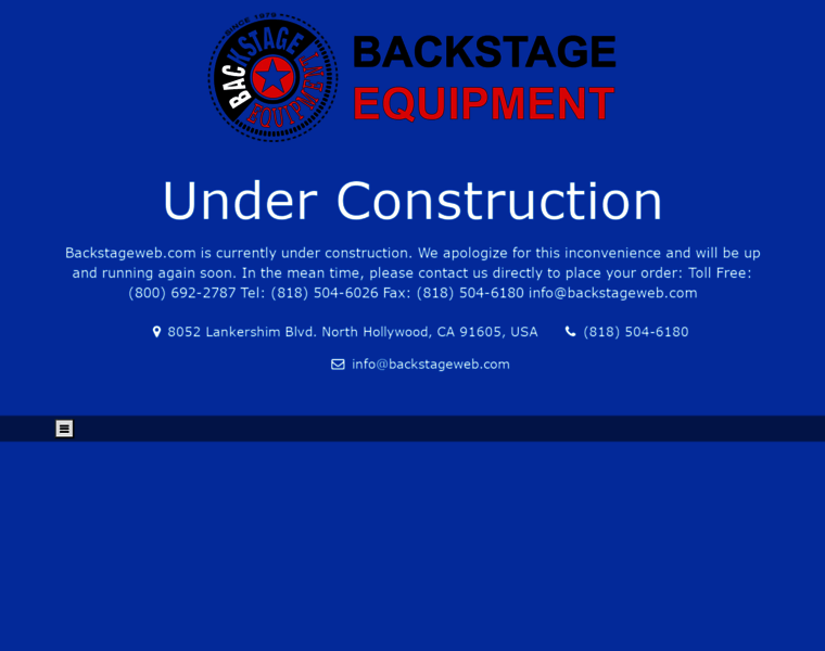 Backstageweb.com thumbnail Backstageweb.com thumbnail