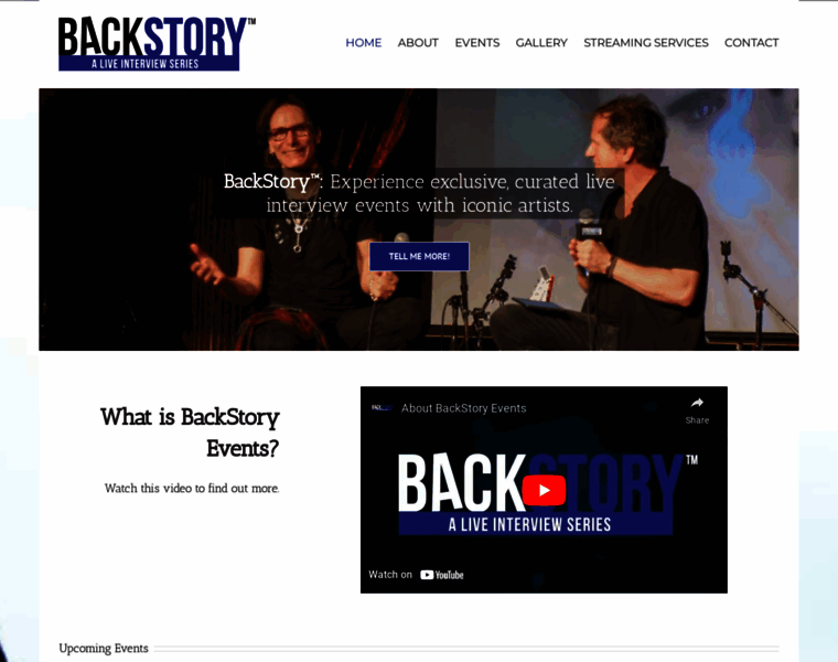 Backstoryevents.com thumbnail