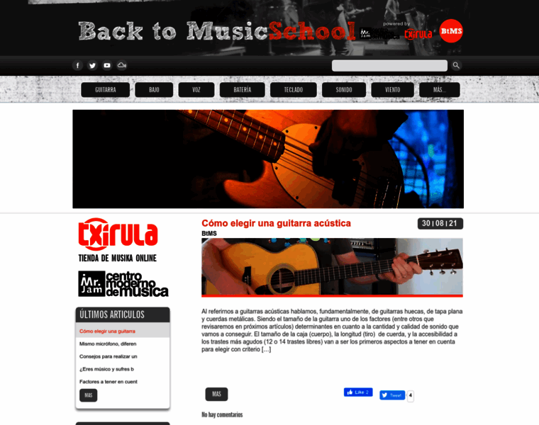 Backtomusicschool.com thumbnail