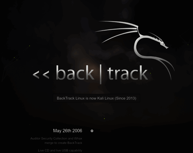 Backtrack-linux.org thumbnail