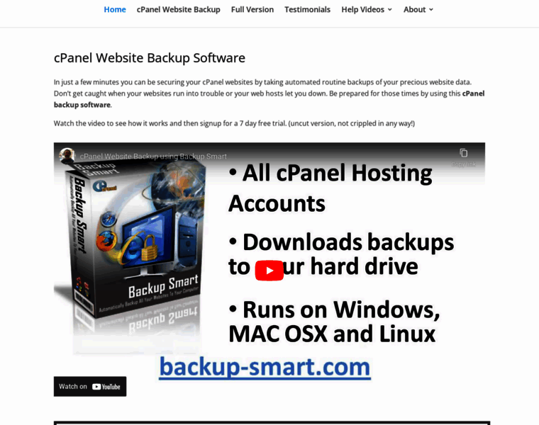 Backup-smart.com thumbnail