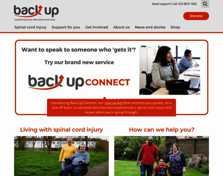 Backuptrust.org.uk thumbnail