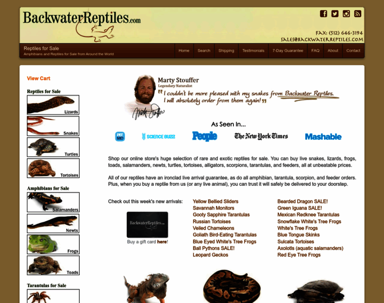 Backwaterreptiles.com thumbnail Backwaterreptiles.com thumbnail