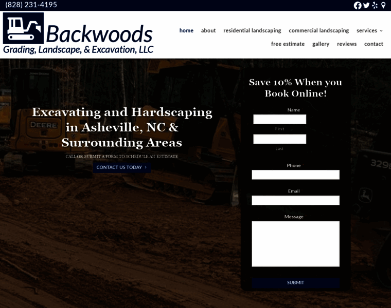 Backwoodsgrading.com thumbnail