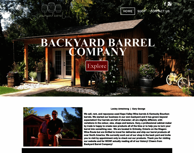 Backyardbarrelcompany.ca thumbnail