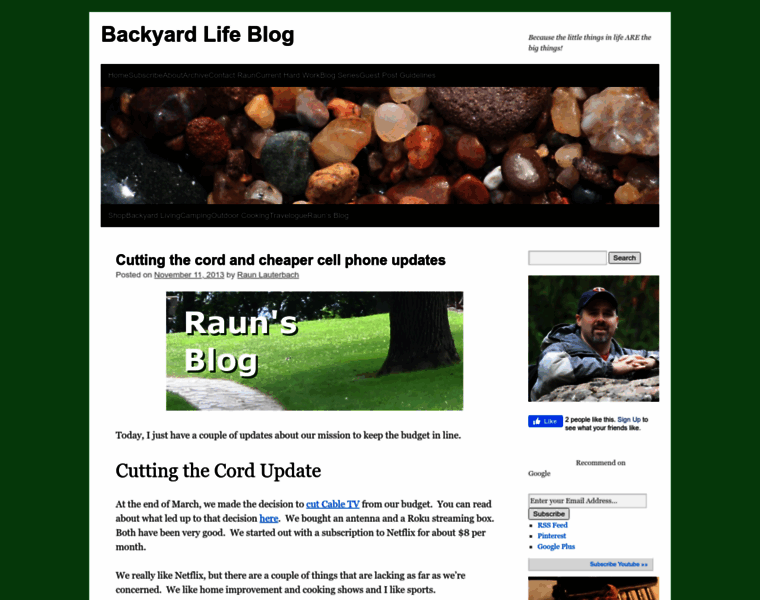 Backyardlifeblog.com thumbnail