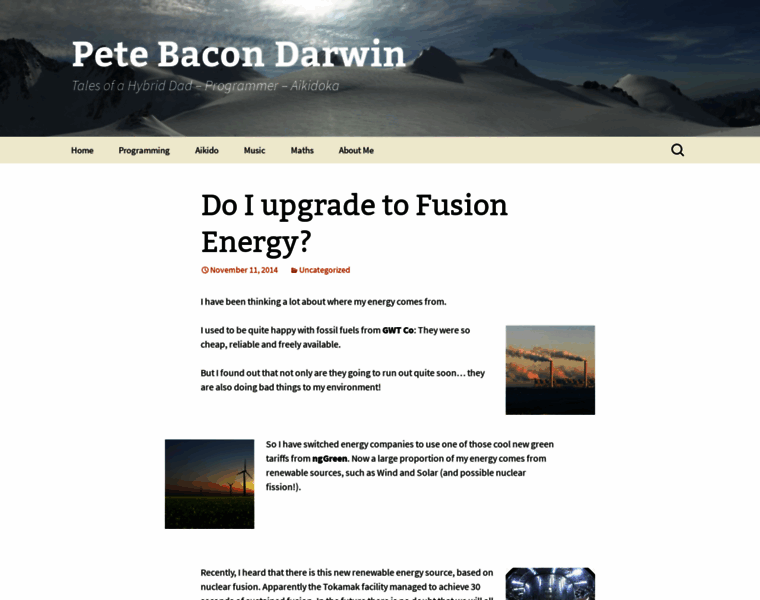 Bacondarwin.co.uk thumbnail