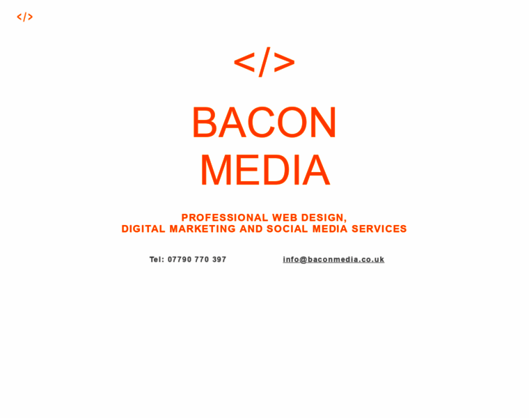 Baconmedia.co.uk thumbnail