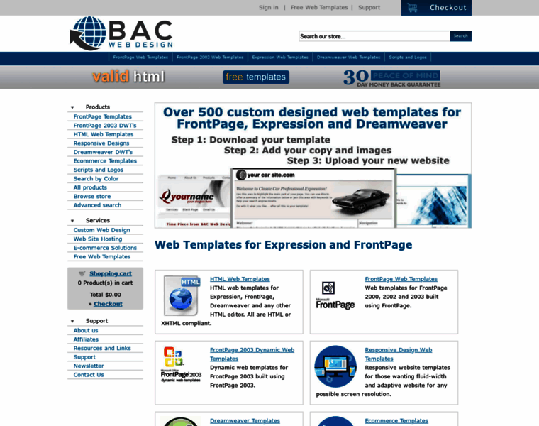 Bacwebdesign.com thumbnail