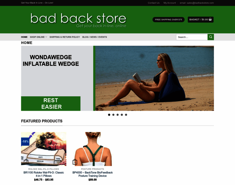 Badbackstore.com thumbnail