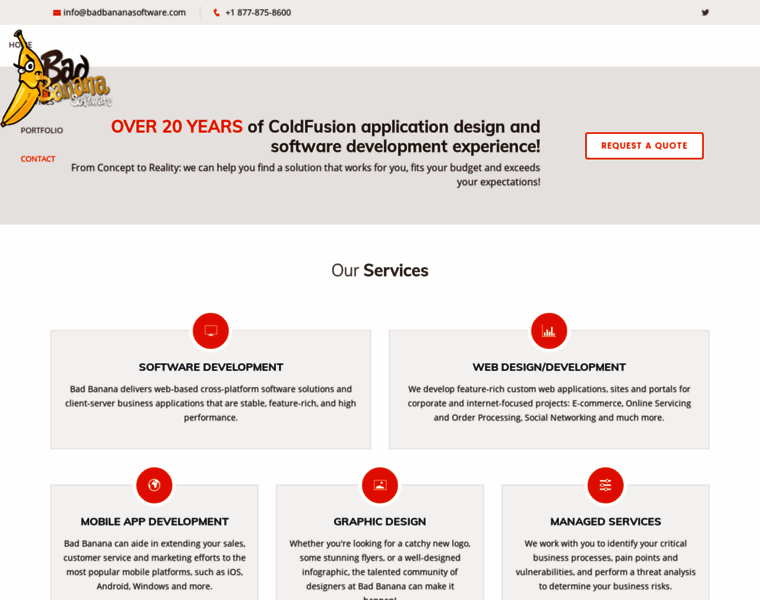 Badbananasoftware.com thumbnail