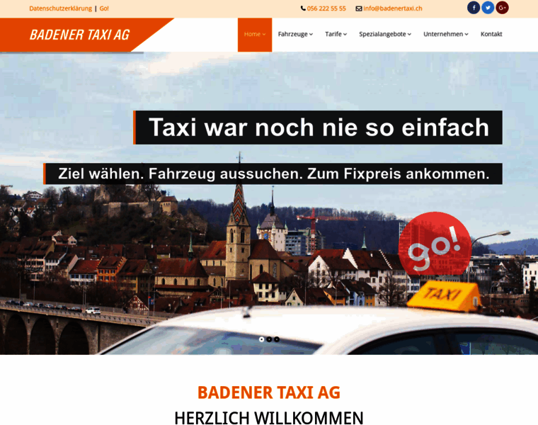 Badenertaxi.ch thumbnail