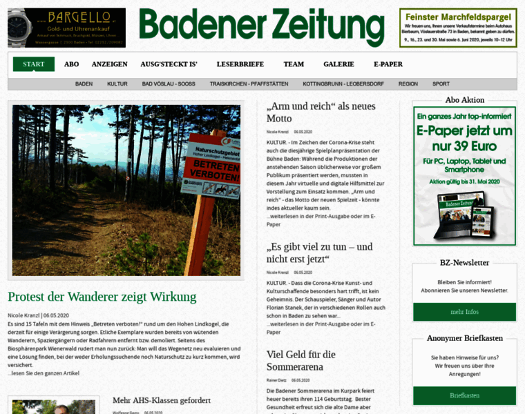 Badenerzeitung.at thumbnail