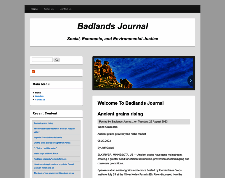 Badlandsjournal.com thumbnail
