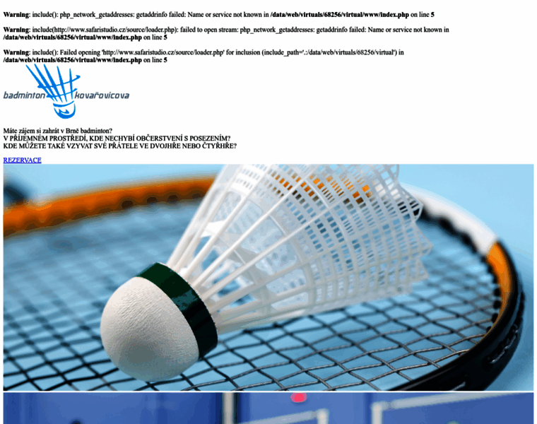 Badminton-kovarovicova.cz thumbnail