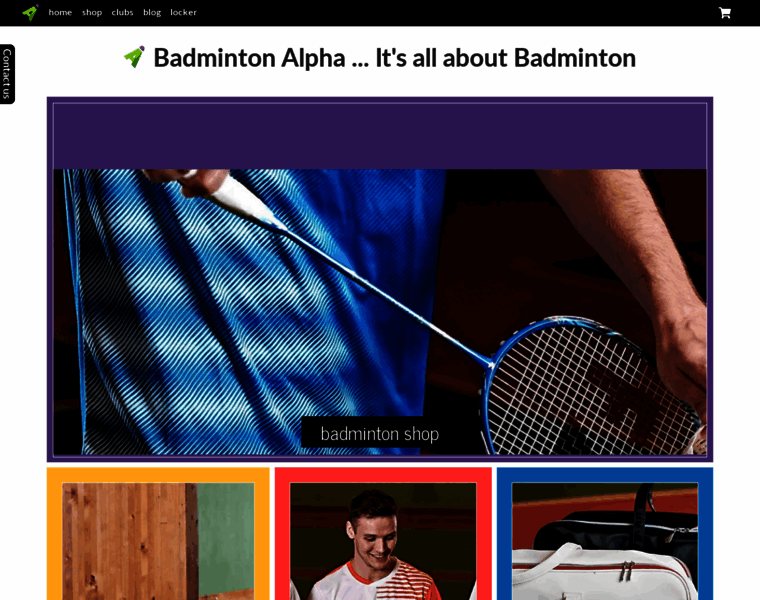 Badmintonalpha.co.uk thumbnail