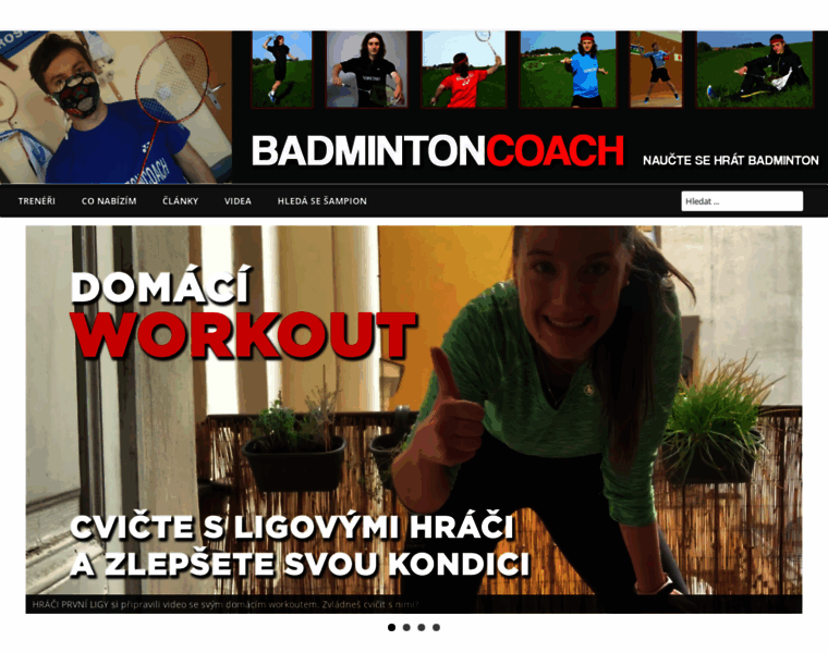 Badmintoncoach.cz thumbnail