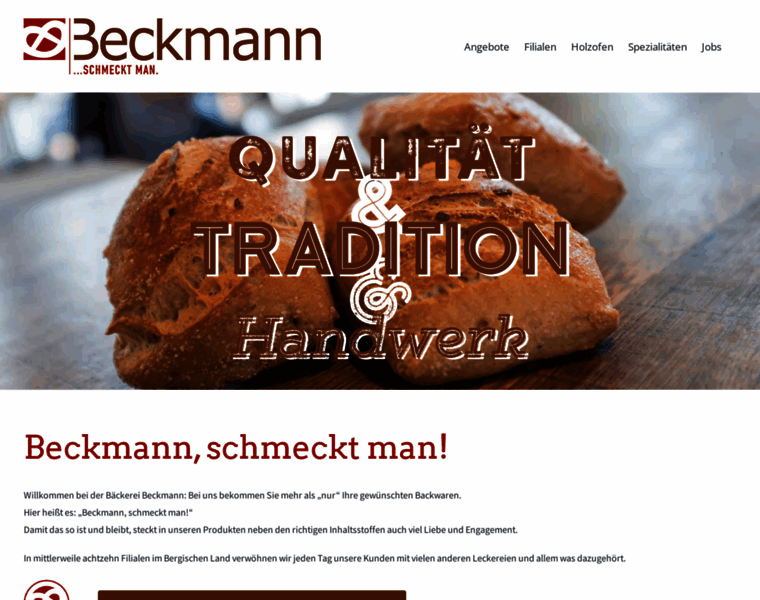 Baeckerei-beckmann.de thumbnail
