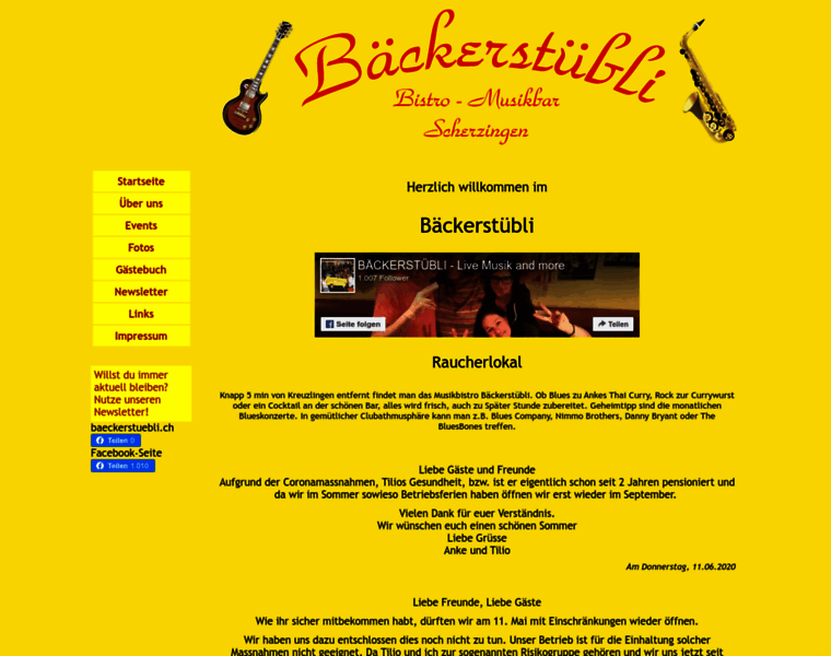 Baeckerstuebli.ch thumbnail