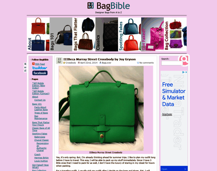 Bagbible.com thumbnail