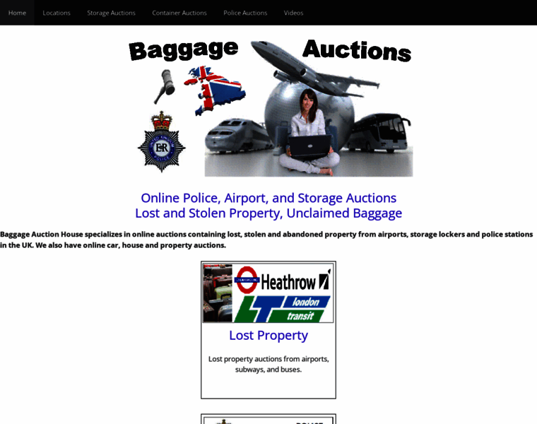 Baggageauctions.co.uk thumbnail
