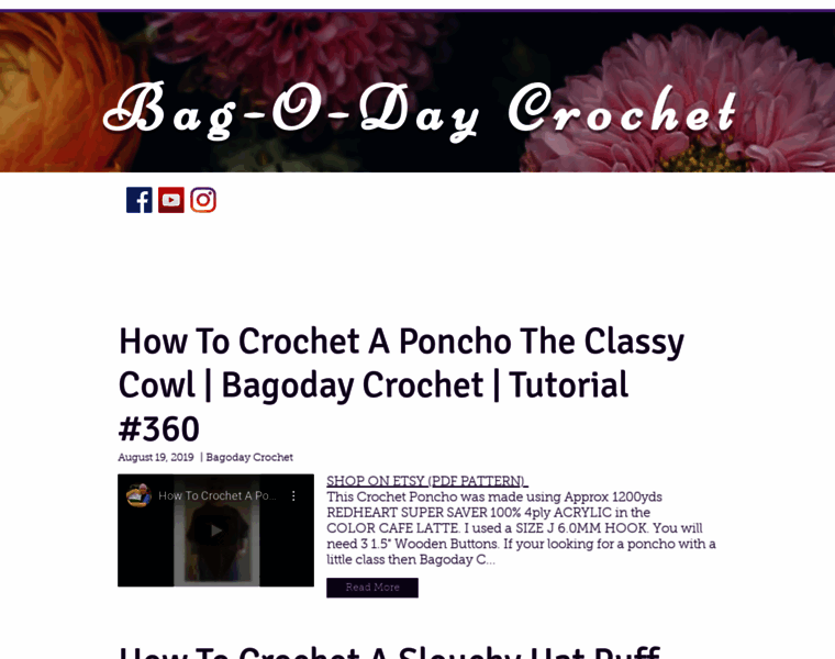 Bagodaycrochet.com thumbnail