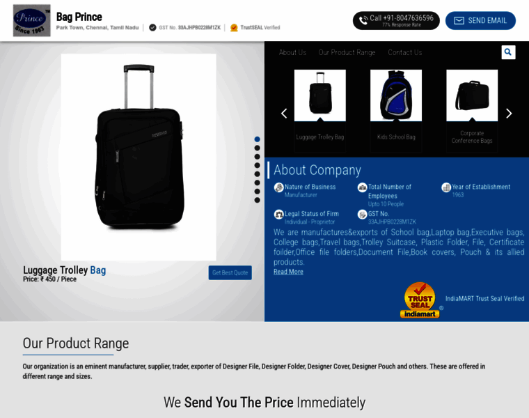 Bagprince.in thumbnail