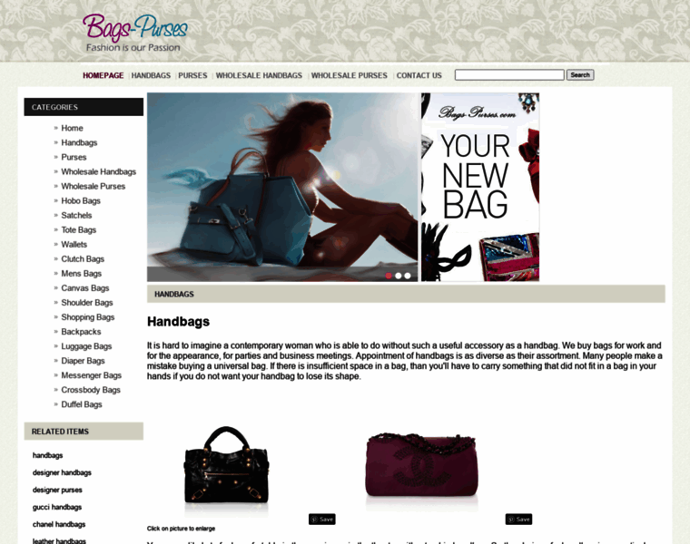 Bags-purses.com thumbnail