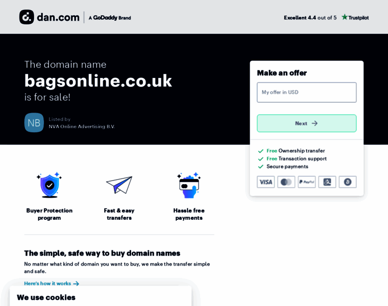 Bagsonline.co.uk thumbnail
