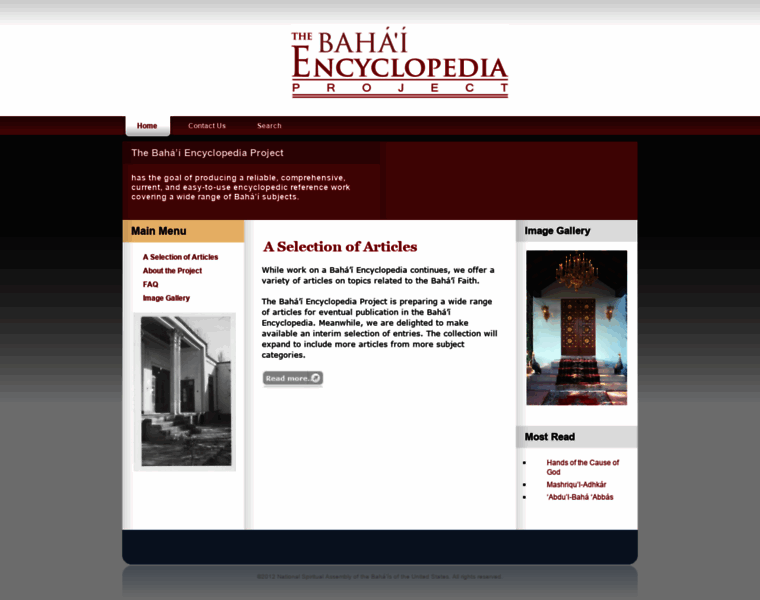 Bahai-encyclopedia-project.org thumbnail
