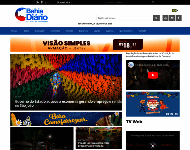 Bahiadiario.com.br thumbnail