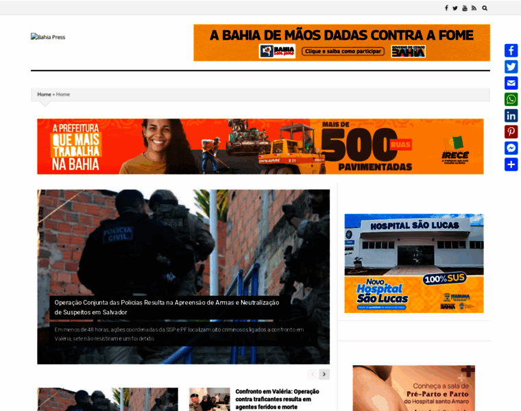 Bahiapress.com.br thumbnail